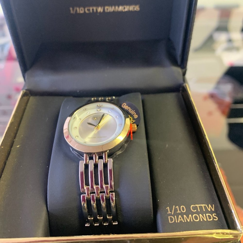 1 CWT DIAMOND WATCH